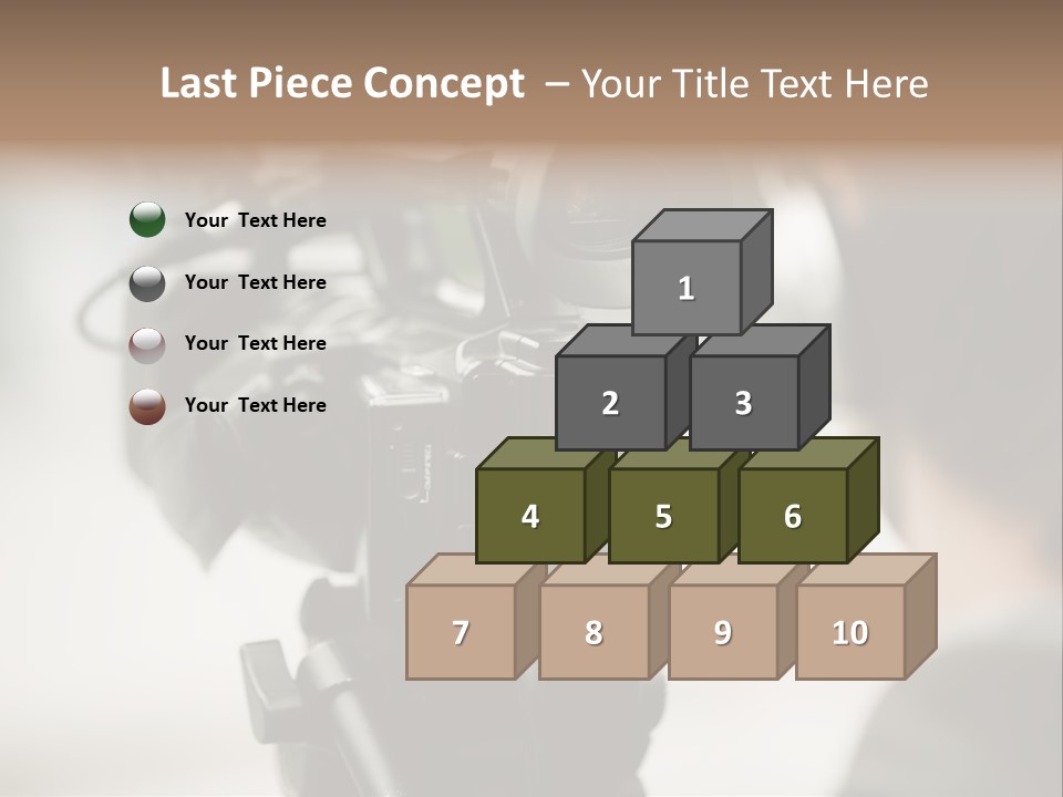 News Television Person PowerPoint Template