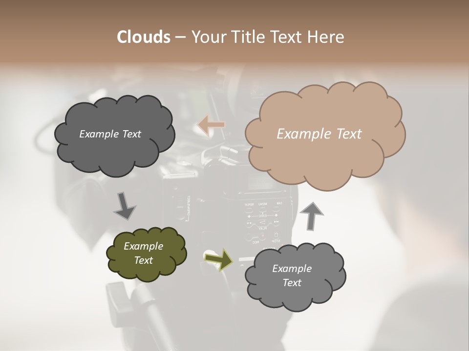News Television Person PowerPoint Template