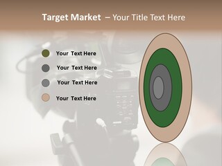 News Television Person PowerPoint Template