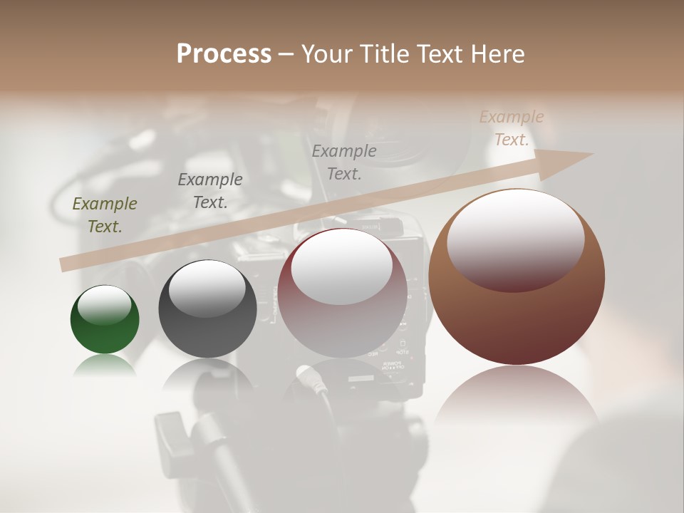 News Television Person PowerPoint Template