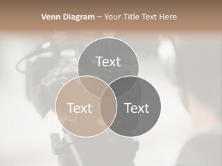 News Television Person PowerPoint Template