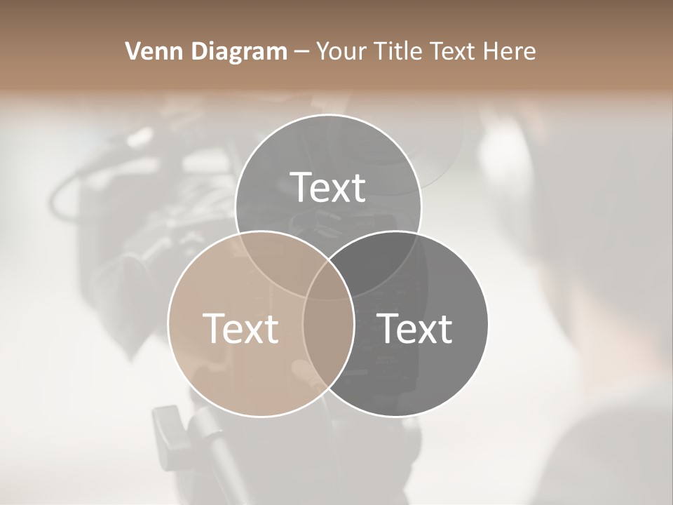 News Television Person PowerPoint Template