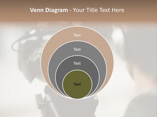 News Television Person PowerPoint Template