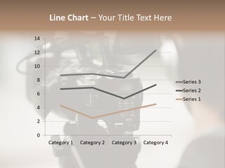 News Television Person PowerPoint Template