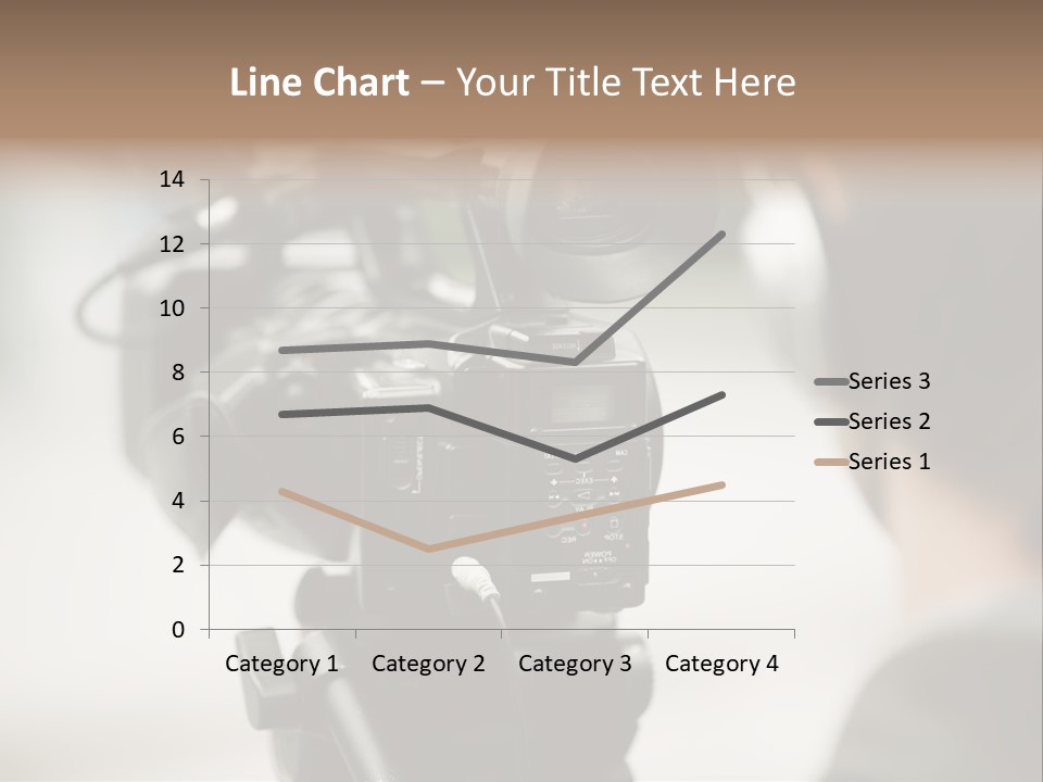 News Television Person PowerPoint Template