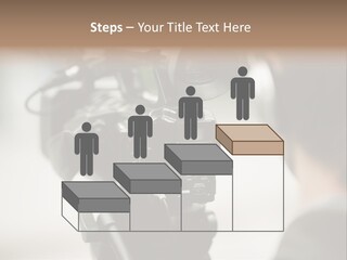 News Television Person PowerPoint Template