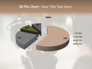 News Television Person PowerPoint Template