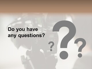 News Television Person PowerPoint Template