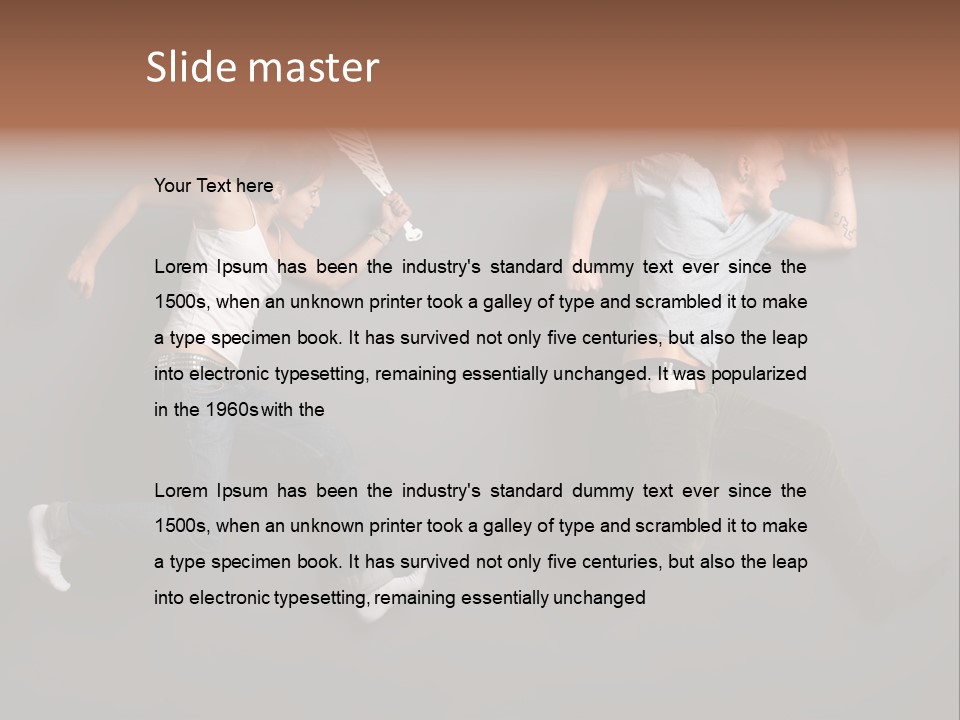 Punk Young People PowerPoint Template