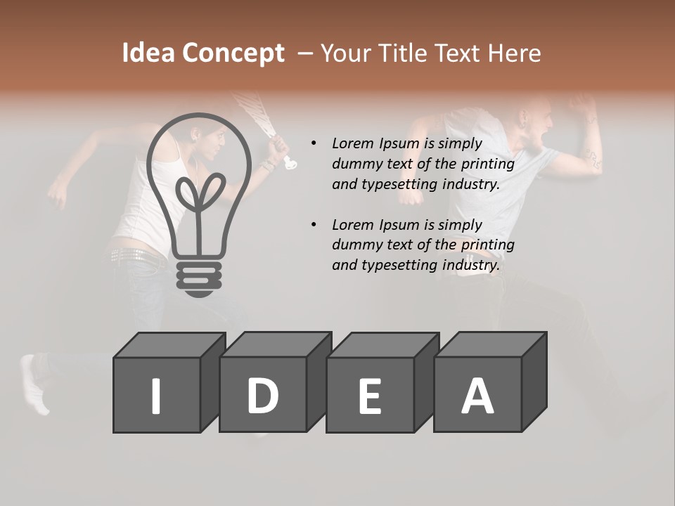 Punk Young People PowerPoint Template