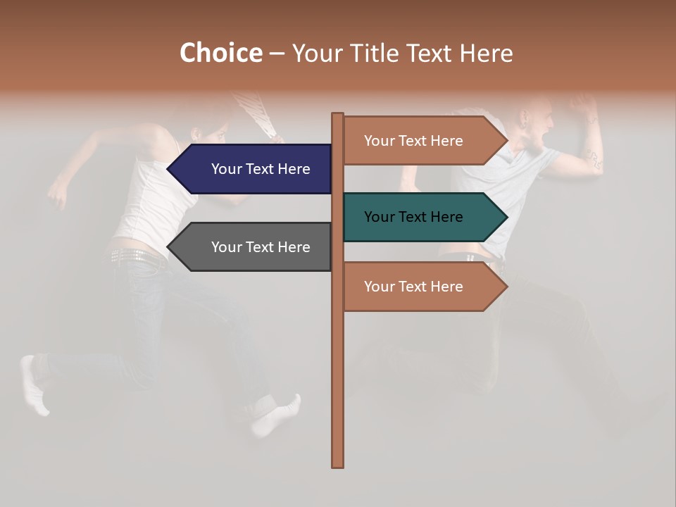 Punk Young People PowerPoint Template