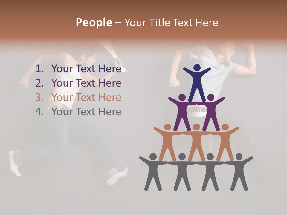 Punk Young People PowerPoint Template