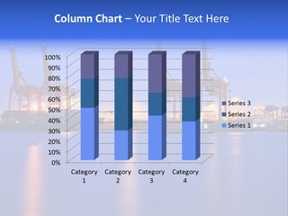 Tanker Gantry Liner PowerPoint Template