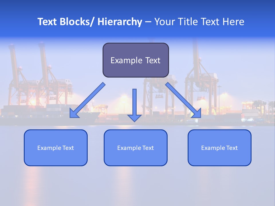 Tanker Gantry Liner PowerPoint Template