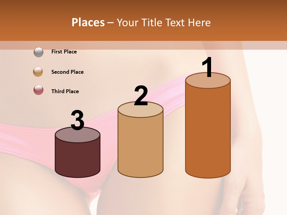 Swimwear Passion Tease PowerPoint Template