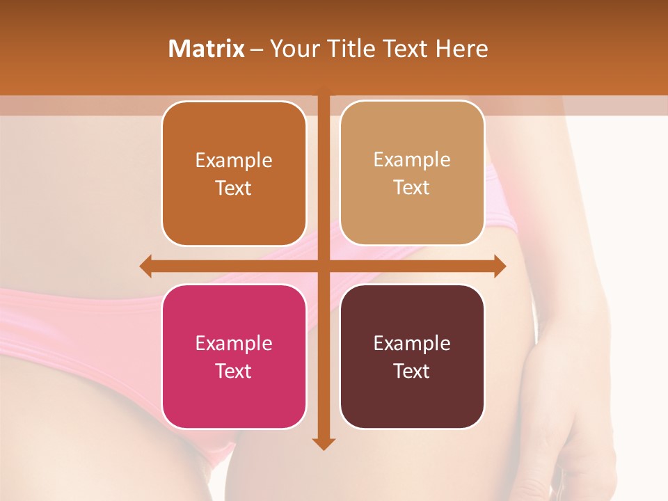 Swimwear Passion Tease PowerPoint Template