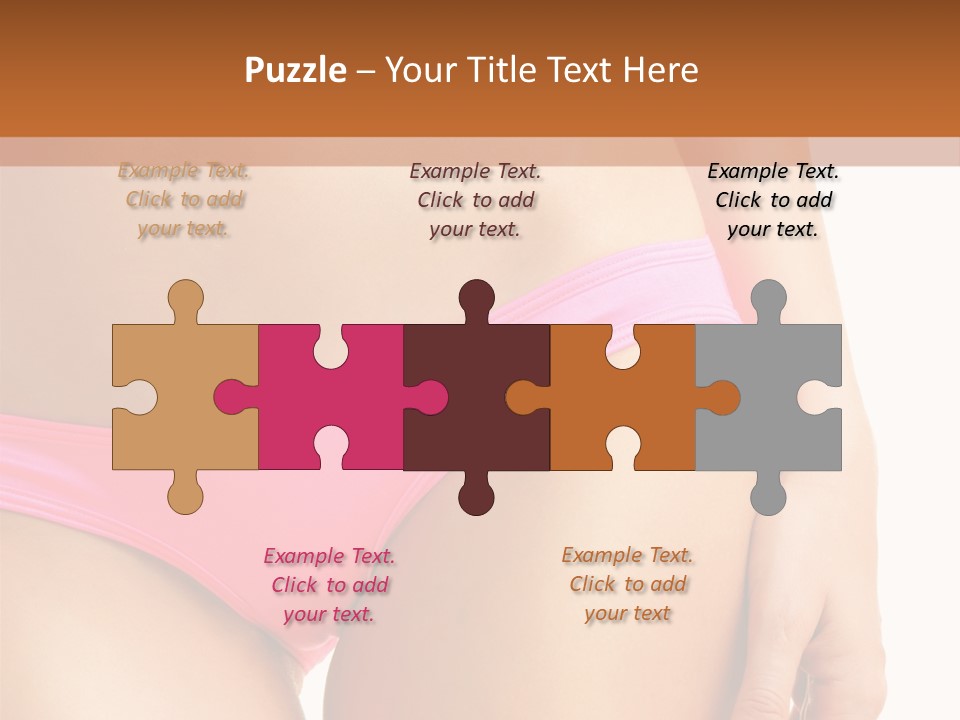 Swimwear Passion Tease PowerPoint Template