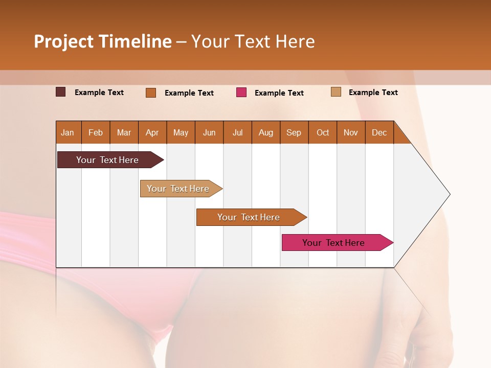 Swimwear Passion Tease PowerPoint Template