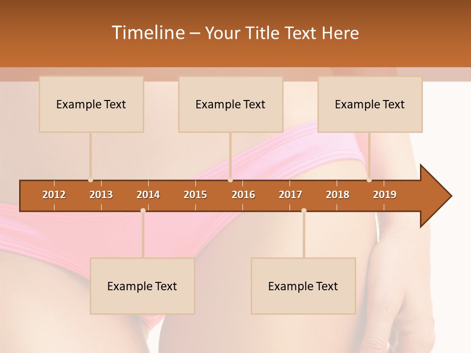 Swimwear Passion Tease PowerPoint Template