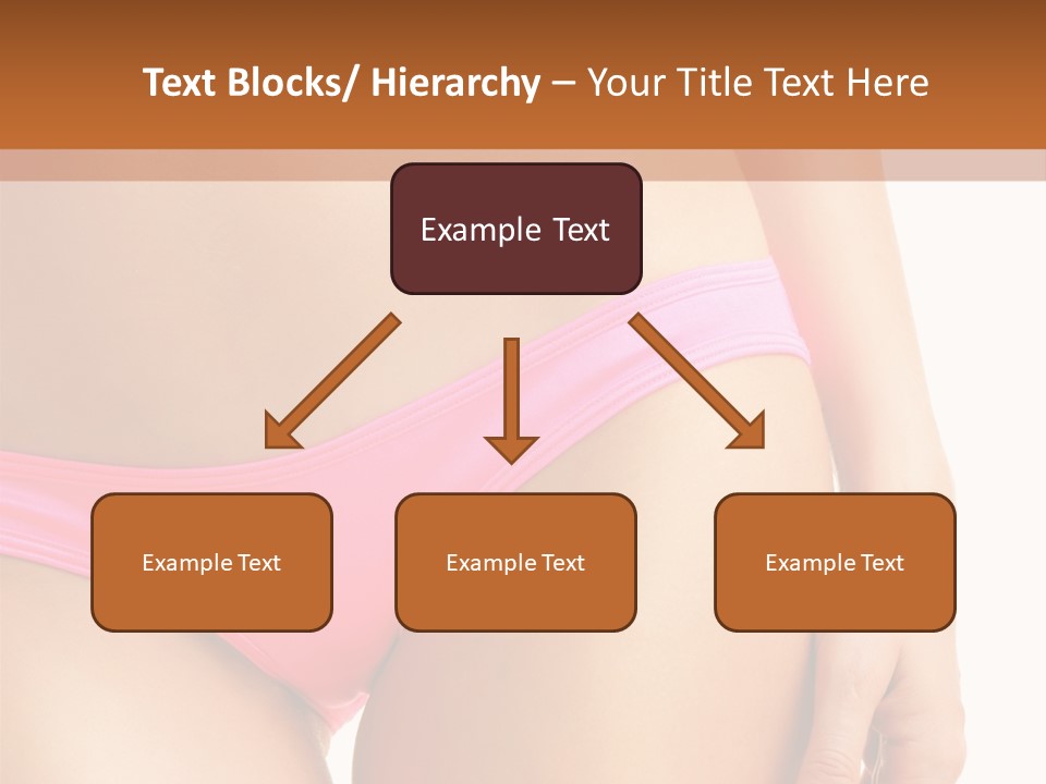 Swimwear Passion Tease PowerPoint Template