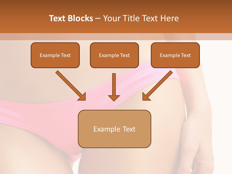 Swimwear Passion Tease PowerPoint Template