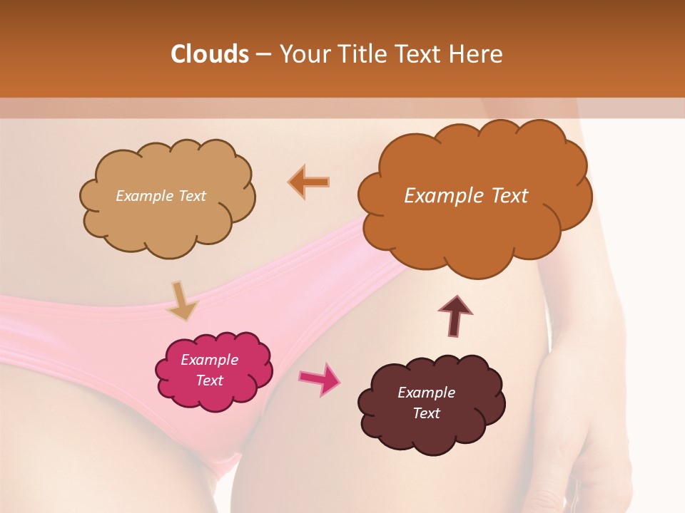 Swimwear Passion Tease PowerPoint Template