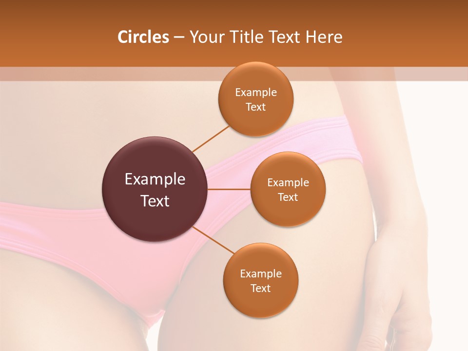 Swimwear Passion Tease PowerPoint Template