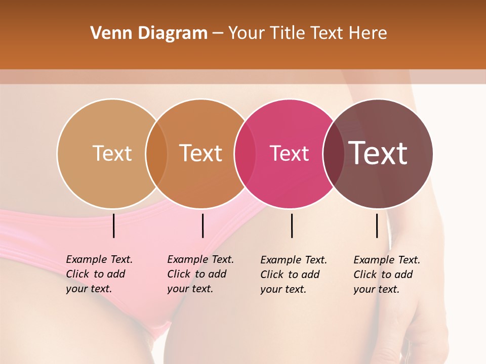 Swimwear Passion Tease PowerPoint Template