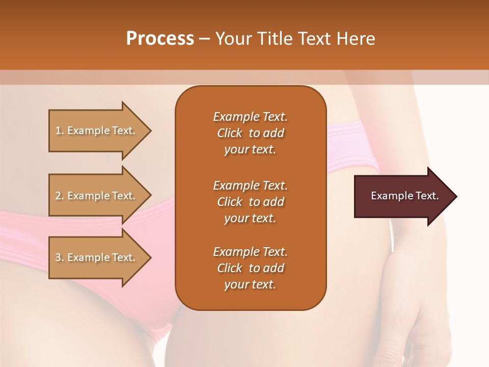 Swimwear Passion Tease PowerPoint Template