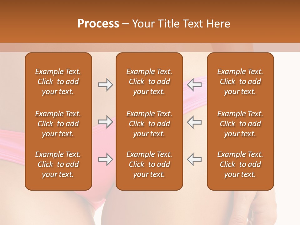 Swimwear Passion Tease PowerPoint Template