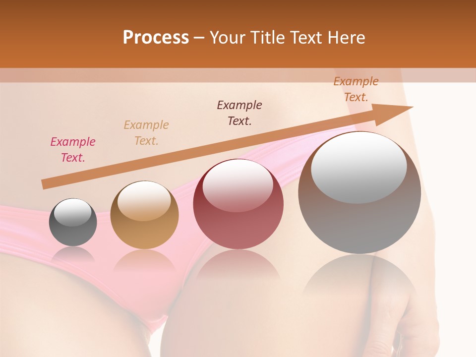 Swimwear Passion Tease PowerPoint Template