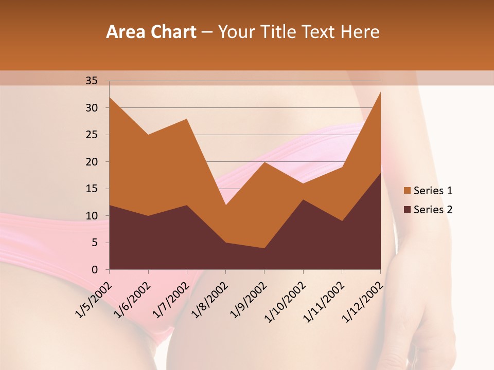 Swimwear Passion Tease PowerPoint Template