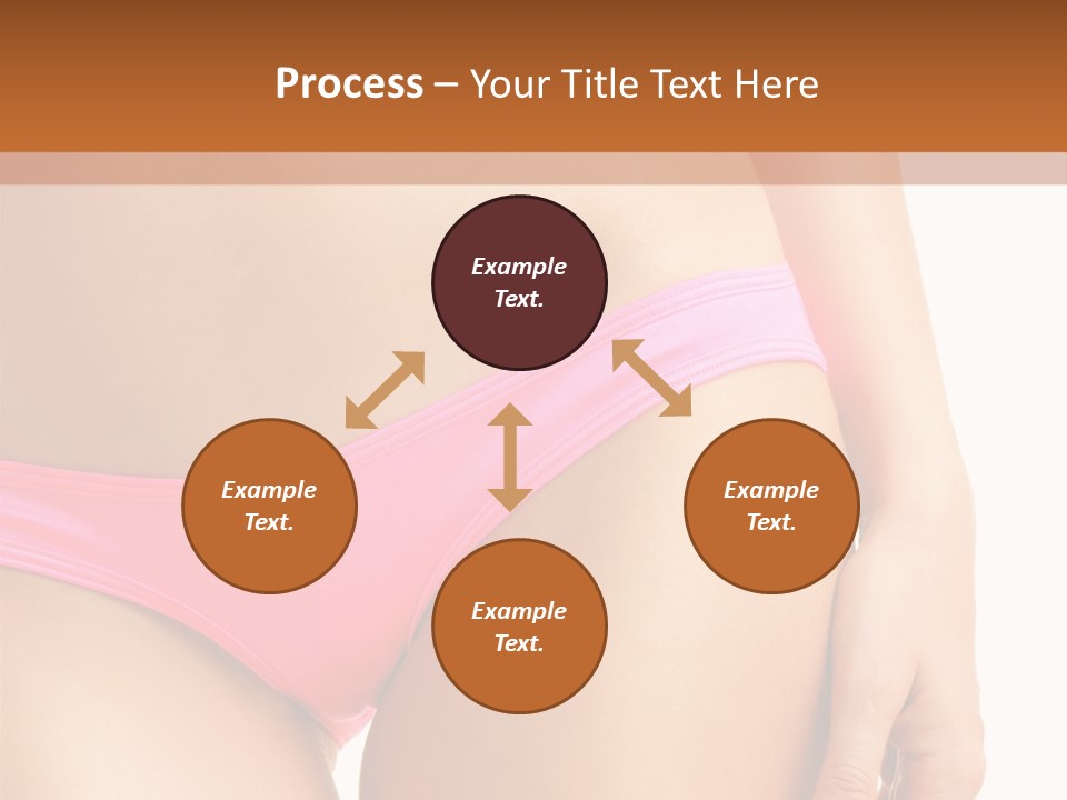 Swimwear Passion Tease PowerPoint Template