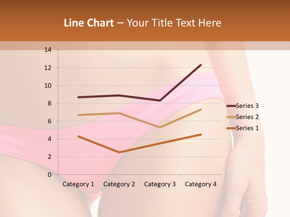 Swimwear Passion Tease PowerPoint Template