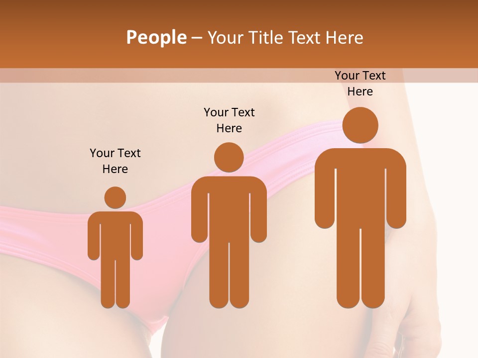 Swimwear Passion Tease PowerPoint Template