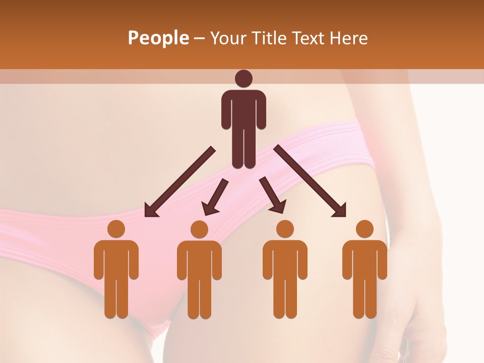 Swimwear Passion Tease PowerPoint Template