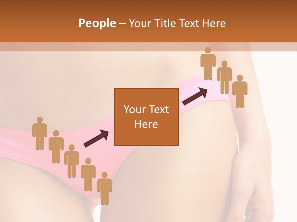 Swimwear Passion Tease PowerPoint Template