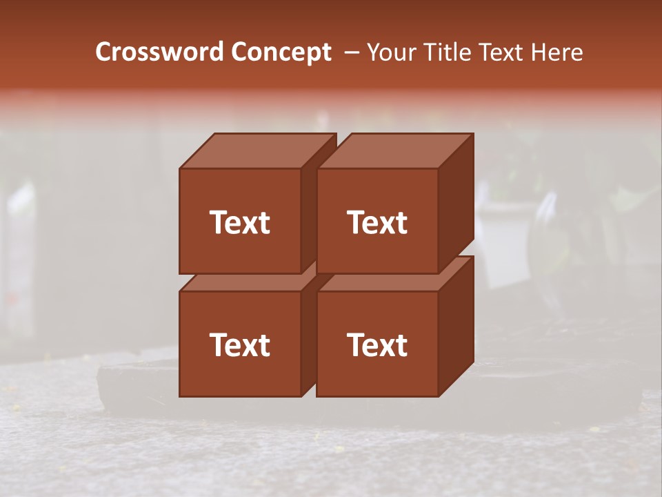 White Crematorium Cemetery PowerPoint Template