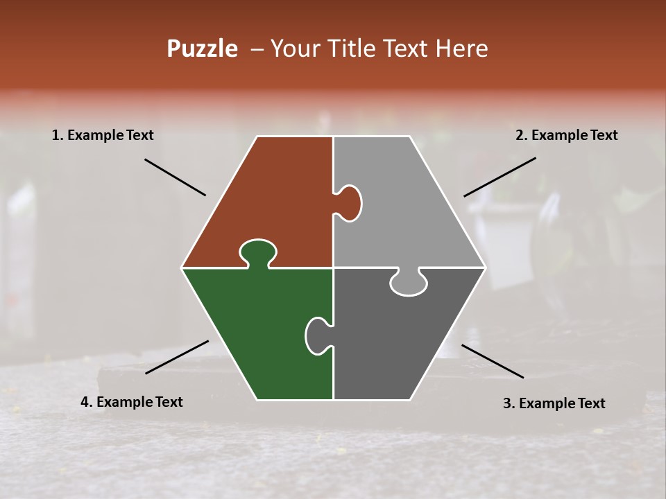 White Crematorium Cemetery PowerPoint Template