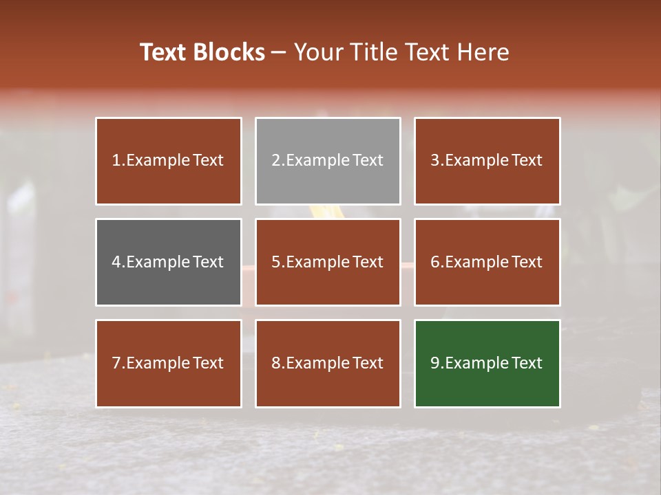 White Crematorium Cemetery PowerPoint Template