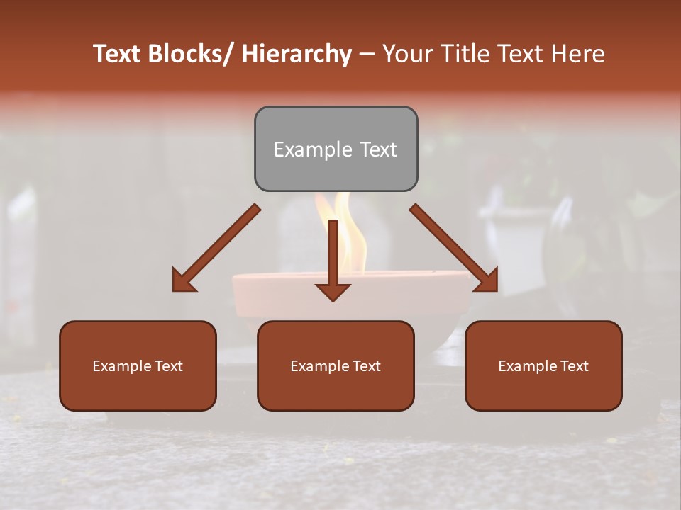 White Crematorium Cemetery PowerPoint Template