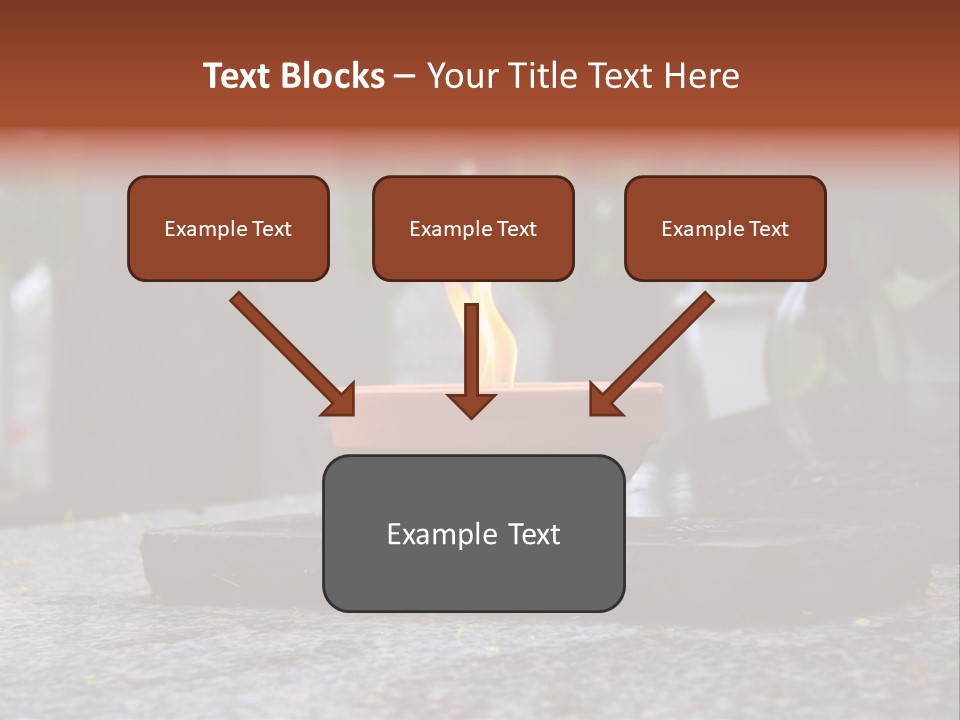 White Crematorium Cemetery PowerPoint Template