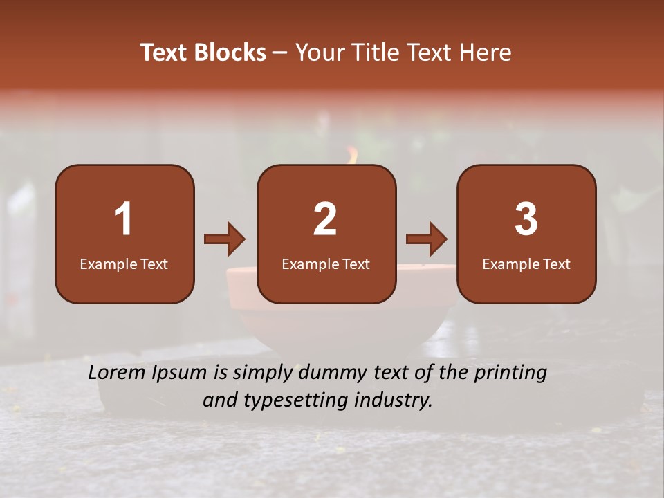 White Crematorium Cemetery PowerPoint Template