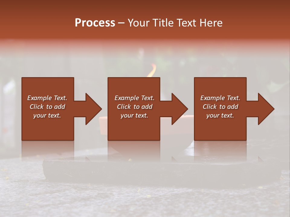 White Crematorium Cemetery PowerPoint Template