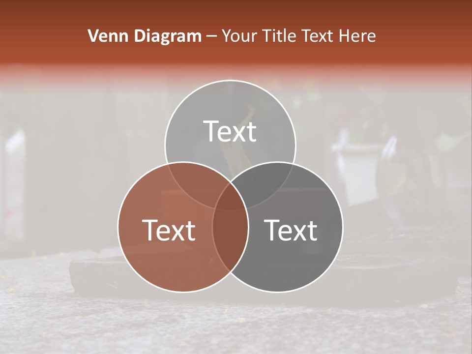 White Crematorium Cemetery PowerPoint Template