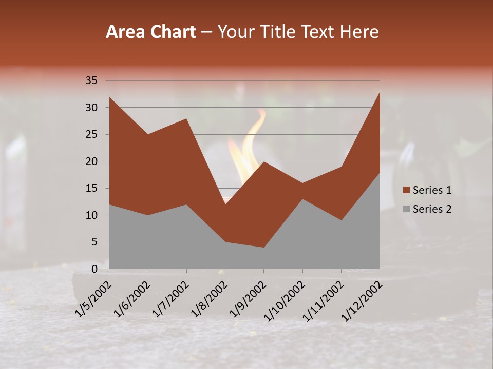 White Crematorium Cemetery PowerPoint Template