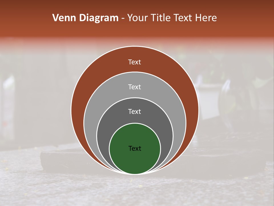 White Crematorium Cemetery PowerPoint Template