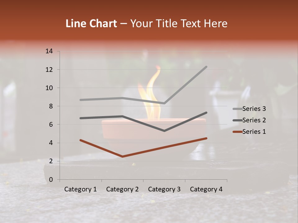 White Crematorium Cemetery PowerPoint Template