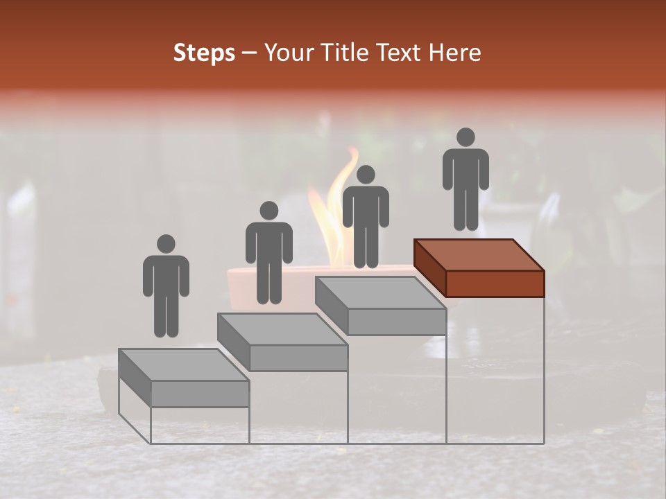 White Crematorium Cemetery PowerPoint Template