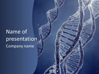 Genetic Biochemistry Code PowerPoint Template